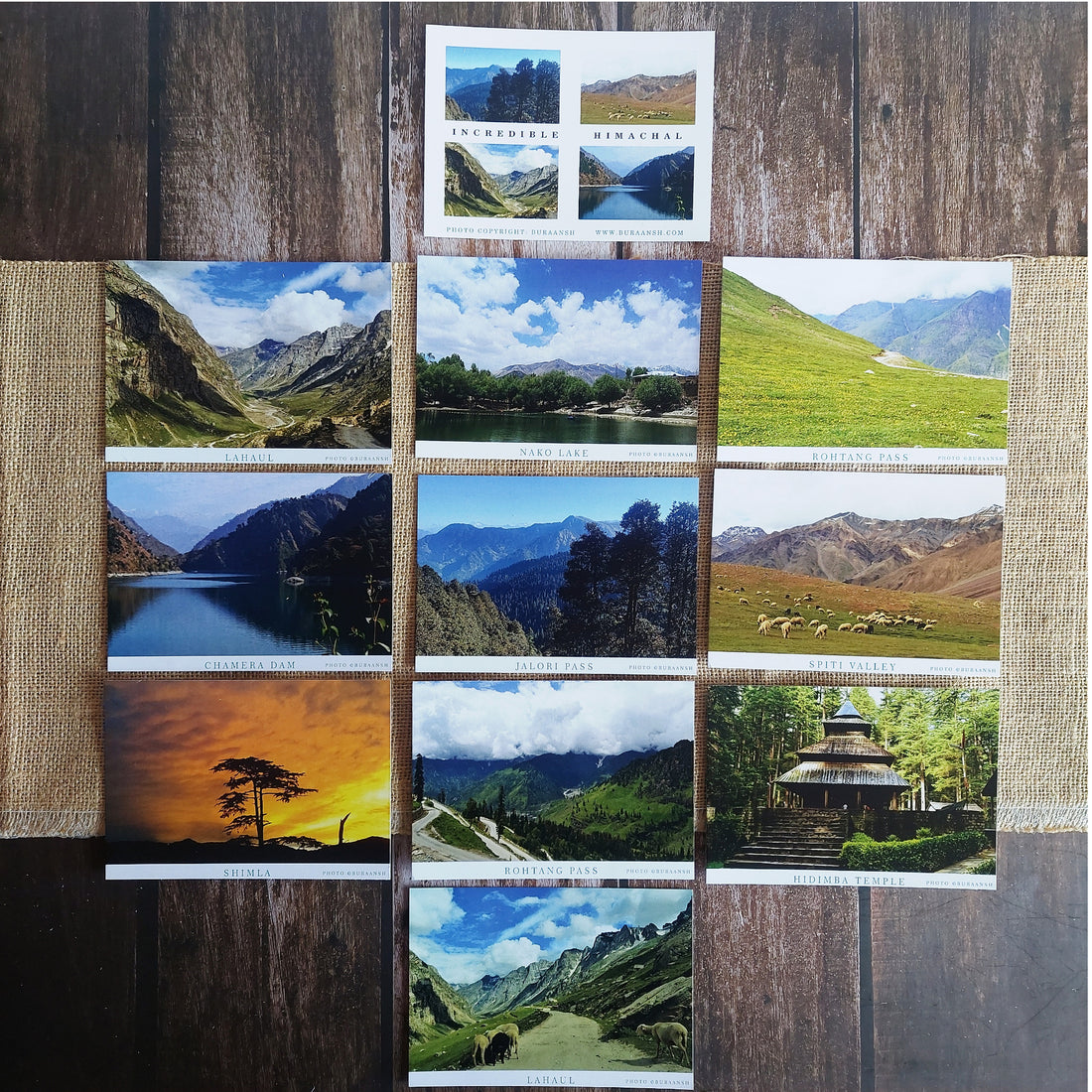 Incredible Himachal Postcards - Series 2