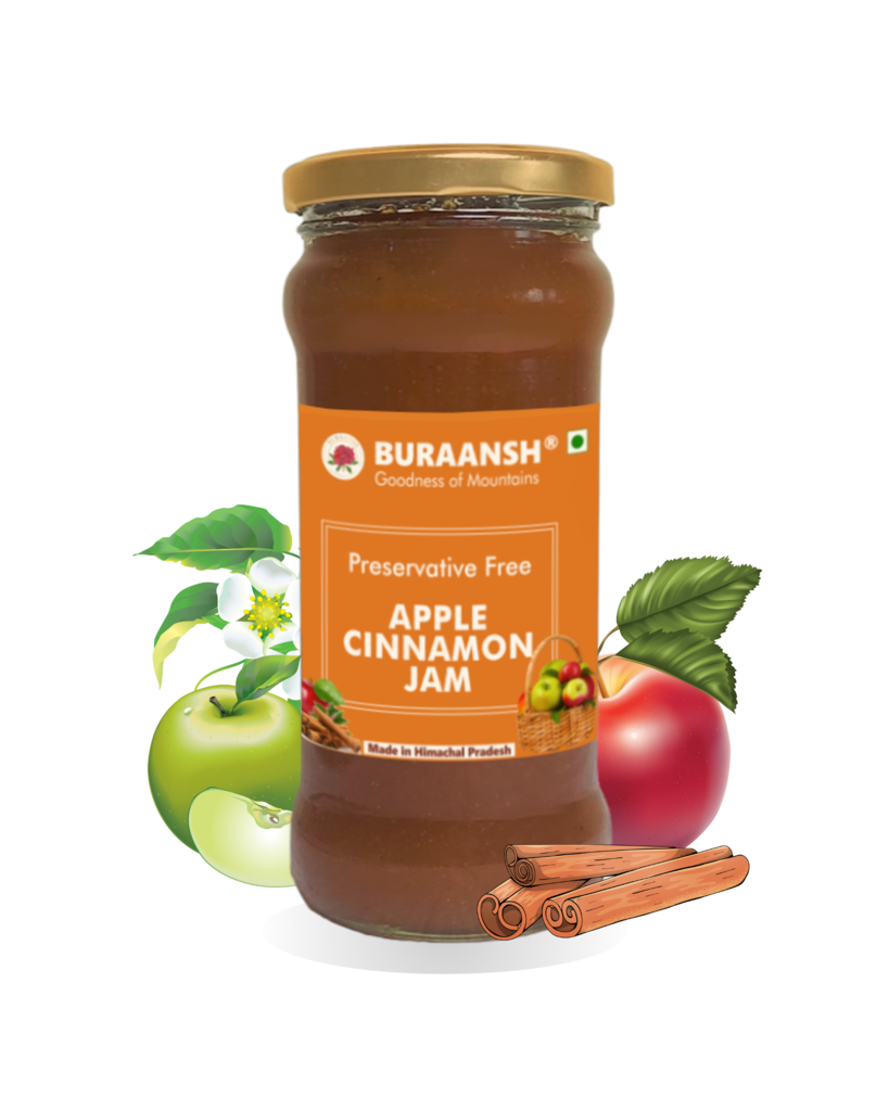 100% natural preservative free Apple Cinnamon Jam