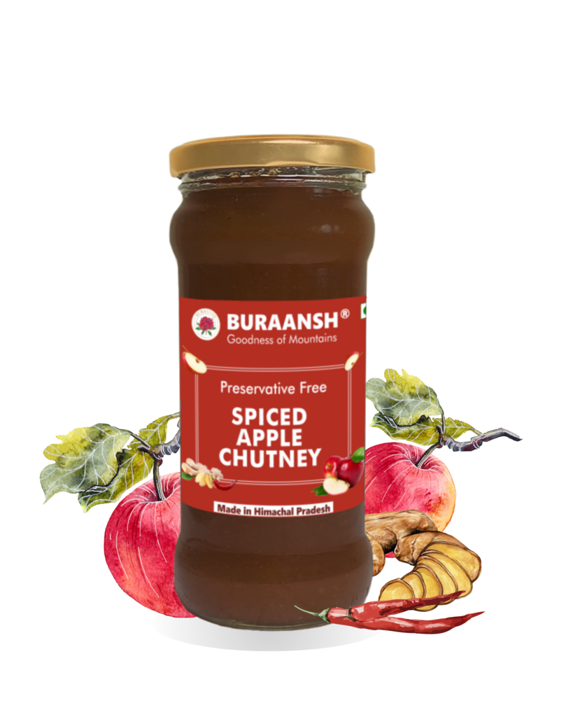Spiced Apple Chutney Preservative Free