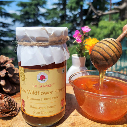 Immunity Boosting: Raw Wildflower Honey