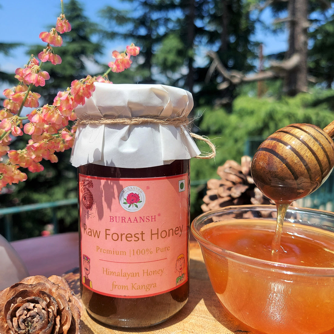 Fights Cough and Cold: Raw Forest Honey