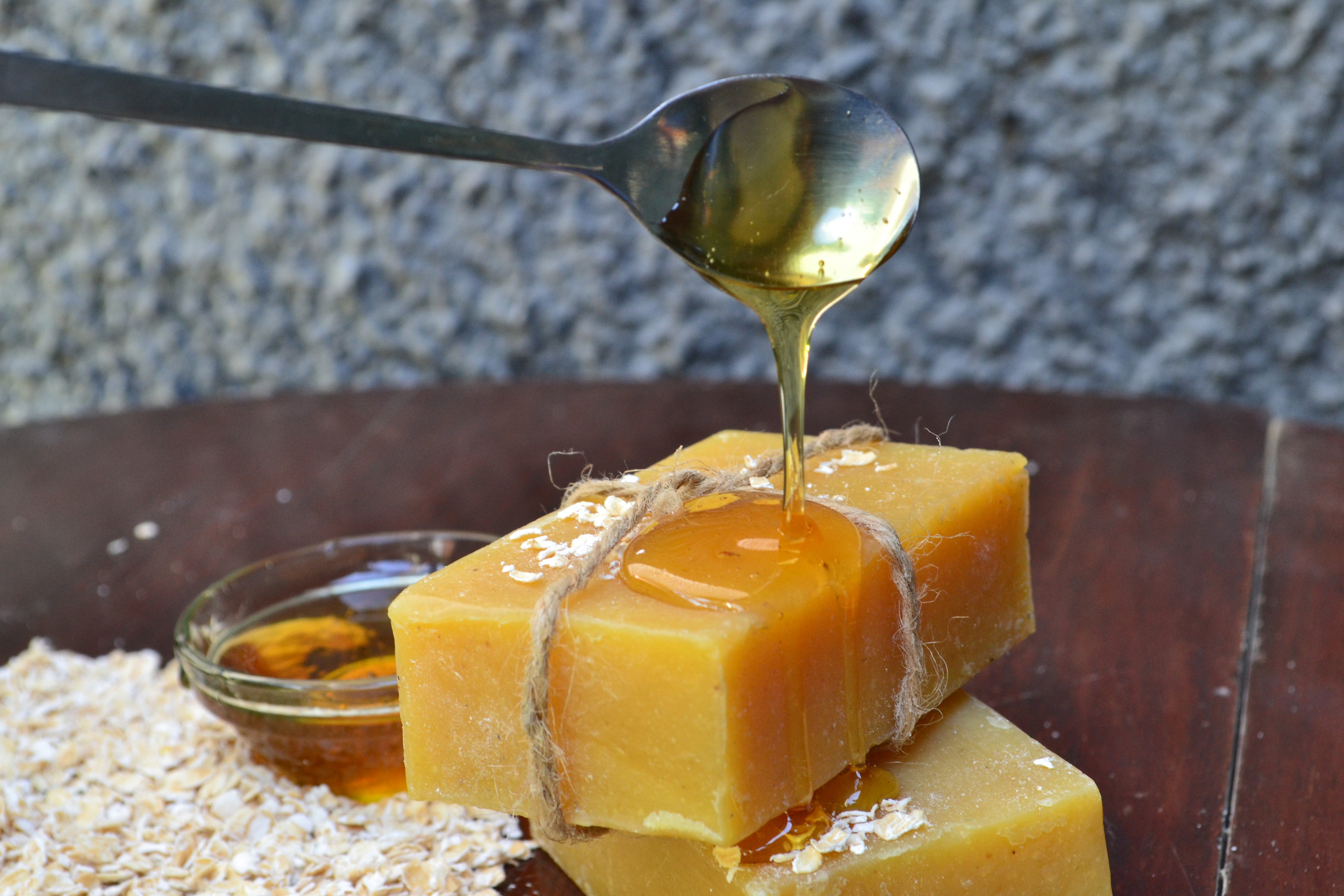 Handmade Honey Oatmeal Soap