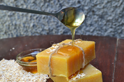 Handmade Honey Oatmeal Soap