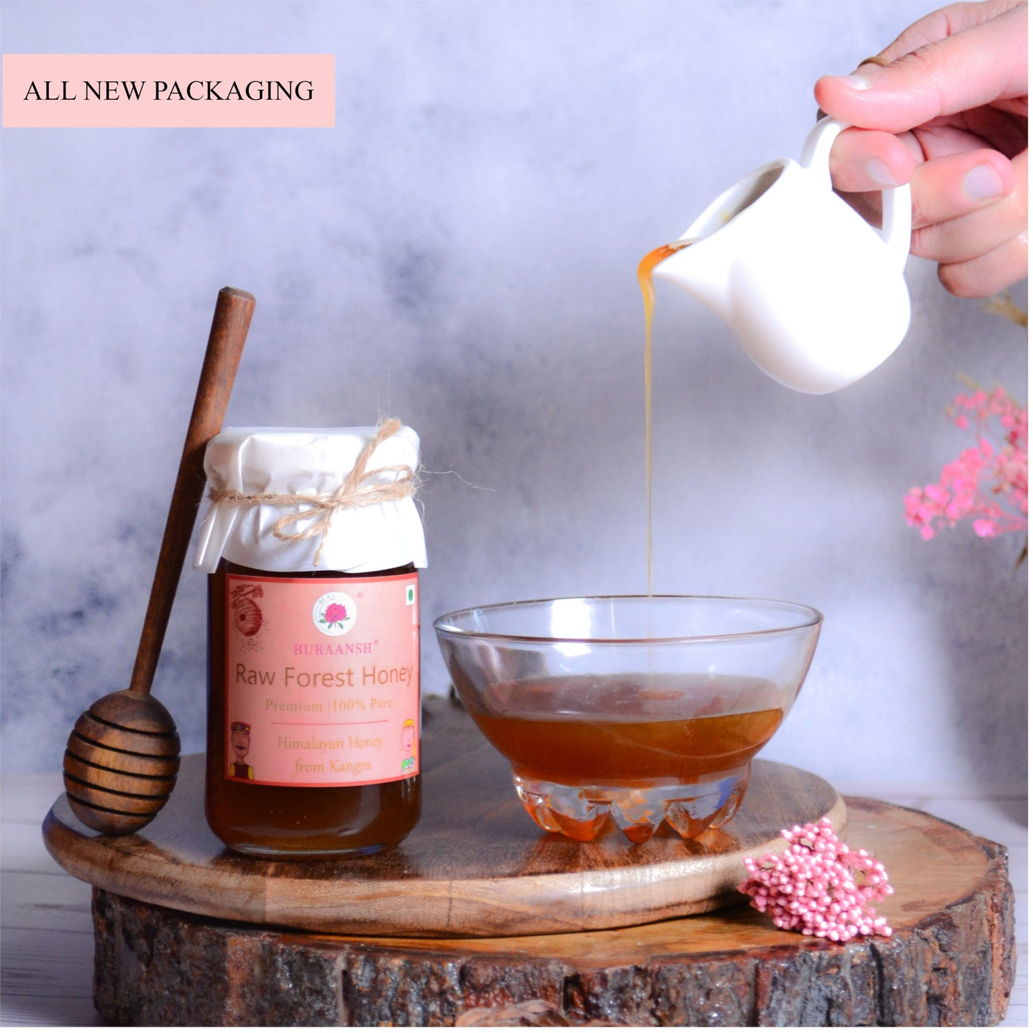 Fights Cough and Cold: Raw Forest Honey