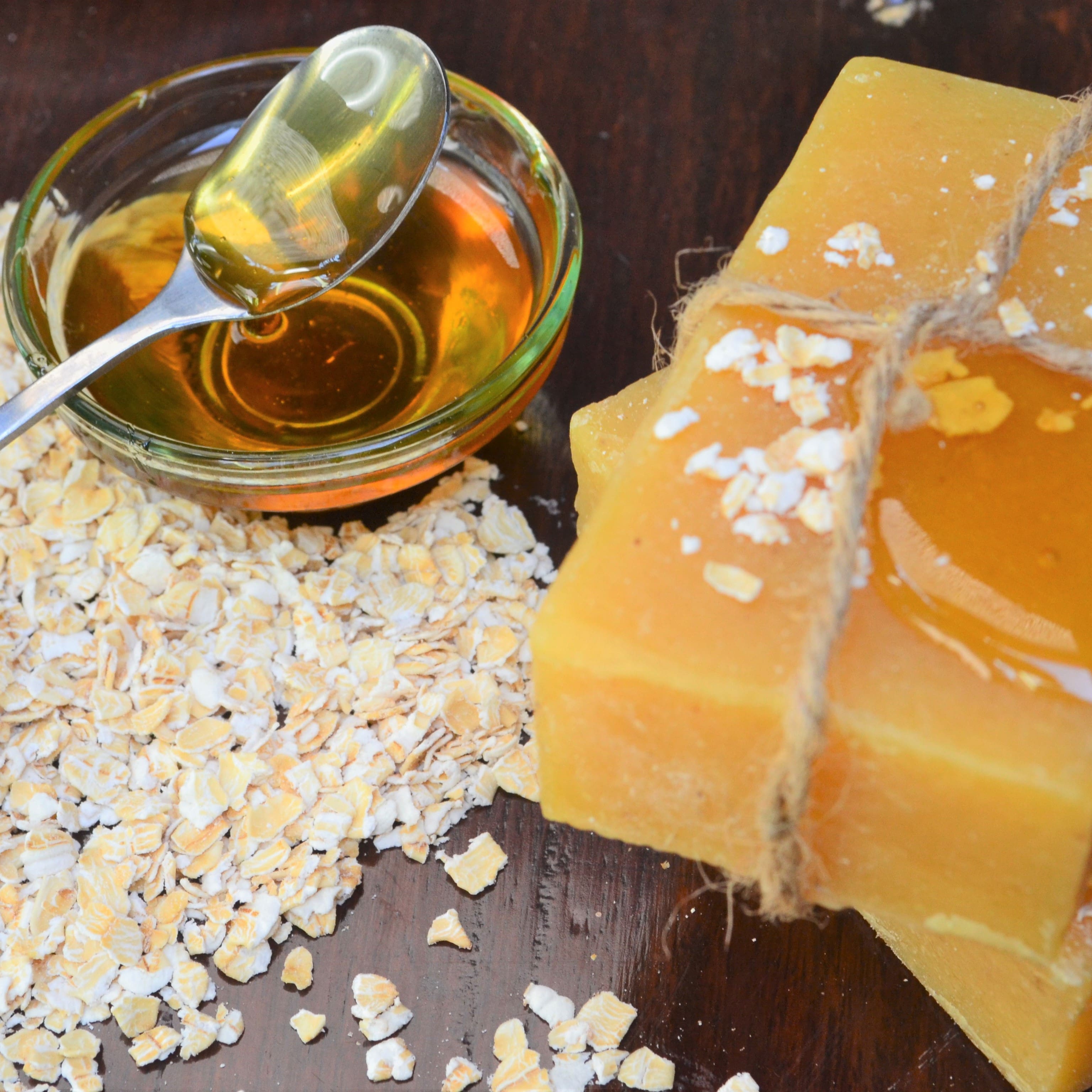 Handmade Honey Oatmeal Soap