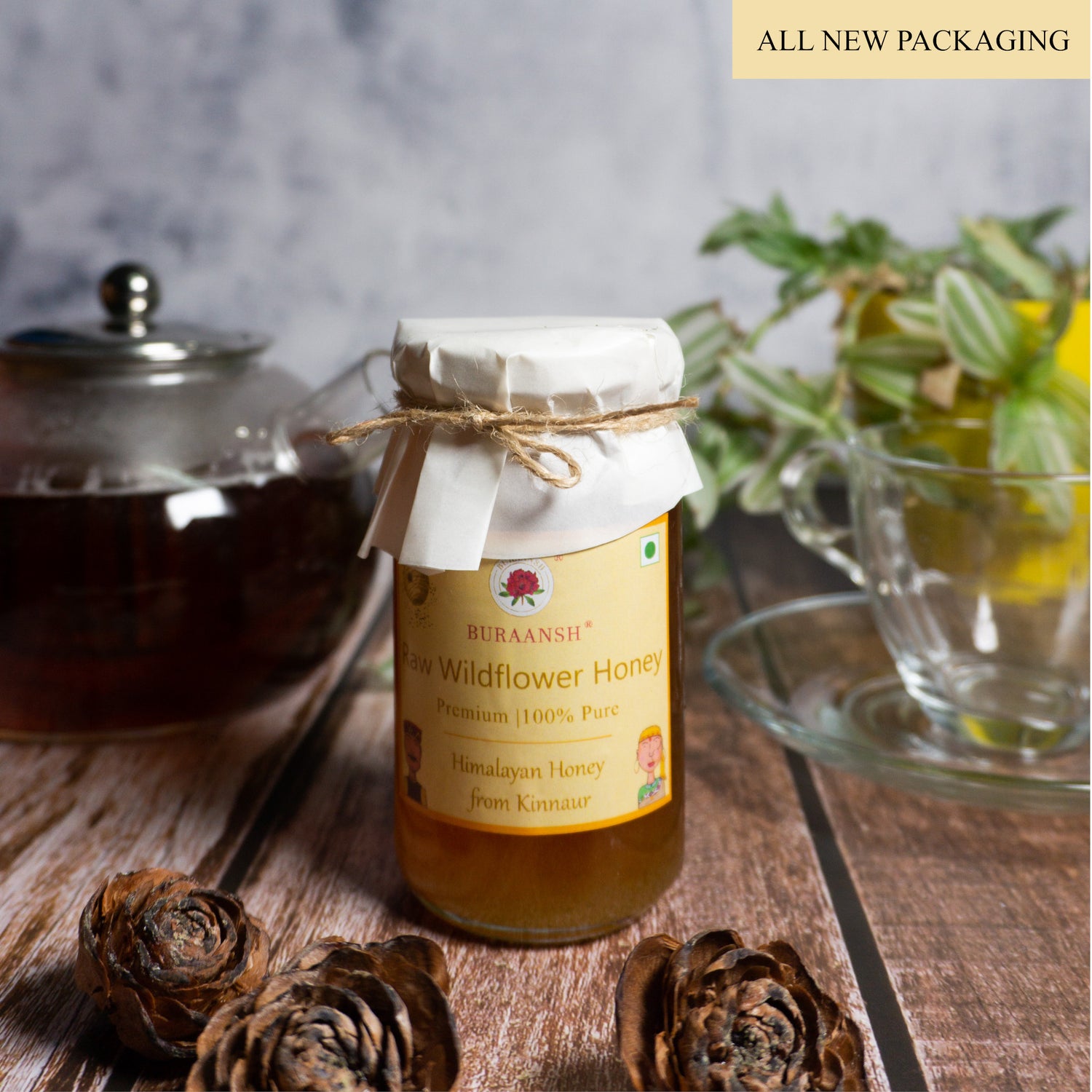 Immunity Boosting: Raw Wildflower Honey